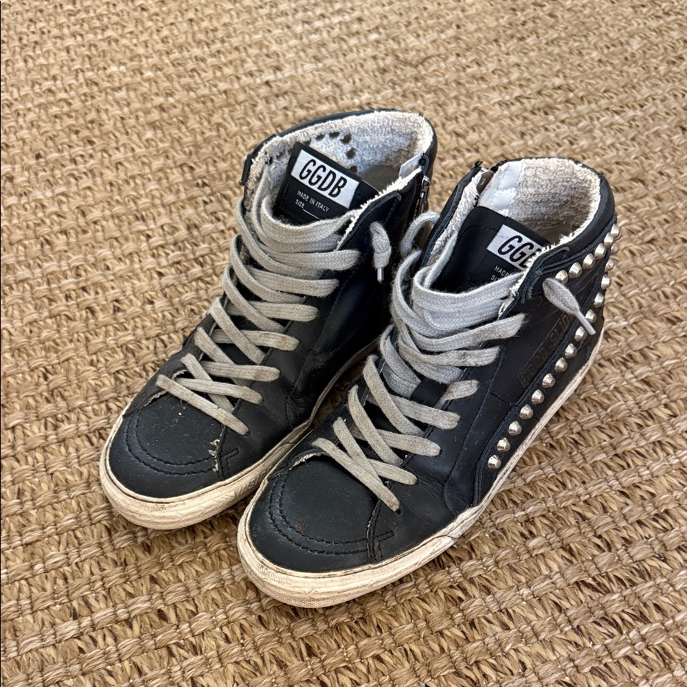 Black golden goose size 36